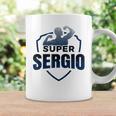 Super Sergio Humor Regalo Nome Personalizzato Uomo Bambino Tazze Ideas de regalos