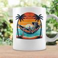 Tropical Beach Vacation Skeleton Summer Drinking Skeleton Coffee Mug Gifts ideas