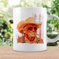 Western Trump Cowboy American Vintage Trump Usa Flag On Back Coffee Mug Gifts ideas