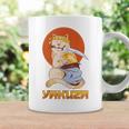 Yakuza Gato Japonés Samurai Espada Katana Japón Tigre Tatuaje Sin Mangas Taza de café Ideas de regalos