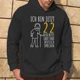 22Nd Birthday Man Ich Bin Jetzt 22 22Nd Birthday Kapuzenpullover Lebensstil