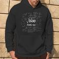 40° Compleanno Radice Dal 1600 Nerd Matematica Felpa con cappuccio Estilo de vida