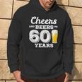60° Compleanno Applausi E Birre A 60 Anni Felpa con cappuccio Estilo de vida