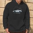 992 Gt3 Rs Silueta Clásico Coche Retrointage 911 Gt3 Rs Sudadera Estilo de vida
