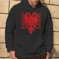 Albania National Flag Albanian Eagle Tirana Felpa con cappuccio Estilo de vida