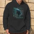 Alien 45Th Anniversary Movie Xenomorph Priority One Logo Felpa con cappuccio Estilo de vida