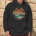 Andrea L'uomo Il Mito La Leggenda Felpa con cappuccio Estilo de vida