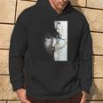 Anime Ojos Azules Chica Retrato Motivo Anime Sudadera Estilo de vida