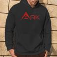Ark Cryptocurrency Logotipointage Y Desgastado Del Arca Sudadera Estilo de vida