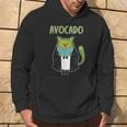 Avocado Advocate Avvocato Gatto Divertente Felpa con cappuccio Estilo de vida