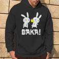 Baka Slogan Rabbit Ear-Fig For Japan Friends Kapuzenpullover Lebensstil