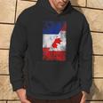Bandiere Francia Canada Francese Canadese Felpa con cappuccio Estilo de vida
