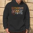 Bärtigermann Bear Tiger Man Beardiking Bearded Man Kapuzenpullover Lebensstil