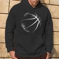 Basketball Silhouette Basketball Kapuzenpullover Lebensstil