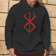 Berserk Rune Warrior Nordic Mythology Curse Berserker Kapuzenpullover Lebensstil