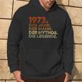 Birthday intage 1973 Man Myth Legend Kapuzenpullover Lebensstil