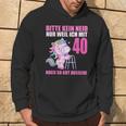 Bitte Kein Eneid Gut Aussehe 40 Jahre Unicorn 40Th Birthday Kapuzenpullover Lebensstil