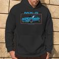 Blu Mx5 Felpa con cappuccio Estilo de vida