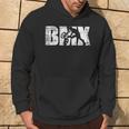 Bmx Distressed Look Bmx-Fahrer Geschenk Kapuzenpullover Lebensstil