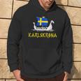 Boat Swedish Flag Swedeniking Ship Karlskrona Kapuzenpullover Lebensstil