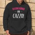 Buongiorno Un Cazzo Regalo Per Un Amante Dell'umorismo Felpa con cappuccio Estilo de vida