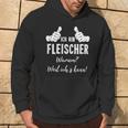 Butcher Ich Bin Fleischer Weil Ich Kann Kapuzenpullover Lebensstil