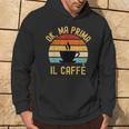 Caffè Amante Caffè Divertente Simpatica Uomo E Donna Felpa con cappuccio Estilo de vida