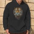 Camicia Con Stampa Di Gatto Grande Amante Della Fauna Selvatica In Pericolo Di Estinzione Del Bengala Felpa con cappuccio Estilo de vida