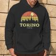 Camiciaintage Skyline Torino Regalo Della Città Di Torino Felpa con cappuccio Estilo de vida