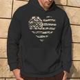 Camo American Flag Heart Camouflage Patriotic Veterans Day Hoodie Lifestyle