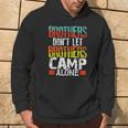 Camper Boys Camping Brothers Don't Let Brothers Camp Alone Hoodie Lifestyle