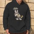 Cane Che Suona La Tromba Schnauzer Nano Felpa con cappuccio Estilo de vida