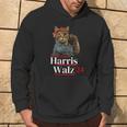 Cat Ladies For Kamala Walz Cat 2024 President Hoodie Lifestyle