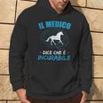 Cavallino Divertente Cavallo Il Medico Dice Che È Incurabile Felpa con cappuccio Estilo de vida