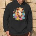 Cavallo Carino Con Fiori I Bambini Cavallo Felpa con cappuccio Estilo de vida