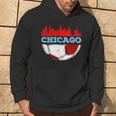 Chicago Skyline Chicago Soccer Futbol Lover Hoodie Lifestyle