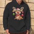 Christmas Reindeer Rudolph Kapuzenpullover Lebensstil