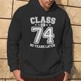 Class 74 50Th High School Alumni 50 Yrs 1974 College Reunion Hoodie Lifestyle