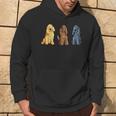 Cocker Spaniel Trio I Regalo Per Gli Amici Della Razza Del Cane Felpa con cappuccio Estilo de vida