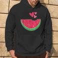 Cœur De Pastèque Amusant Pour Les Amateurs De Pastèques Sweat à capuche Lifestyle