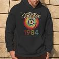 Compleannoinileintage 1984 Retroinile Lp Felpa con cappuccio Estilo de vida