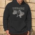 Con Bandiera Ucraina Tridente Militareintage Felpa con cappuccio Estilo de vida
