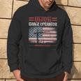 Crane Operator Union Patriotic American Flag Hoodie Lifestyle