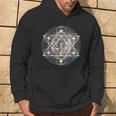 Cubo Di Metatron Geometria Sacra Yoga Felpa con cappuccio Estilo de vida
