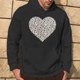 Cuore Pieno Di Macchie Di Leopardo Felpa con cappuccio Estilo de vida