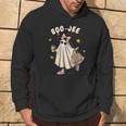 Cute Boo-Jee Ghost Halloween Boo Jee Ghost Spooky Season Hoodie Lifestyle