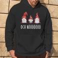 Cute Grumpy Christmas Xmas Gnome Slogan Kapuzenpullover Lebensstil