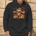 Cute Scarecrow Autumn Pumpkin Happy Thanksgiving Halloween Hoodie Lifestyle