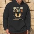 Dad 2024 Loading Paternità Futuro Papà Felpa con cappuccio Estilo de vida