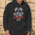 Dada Of The Fast One First Birthday Racing Car Family Hoodie Lifestyle